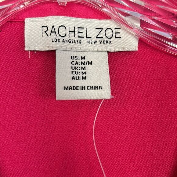 Rachel Zoe Hot Pink Pajama Top - Picture 3 of 4
